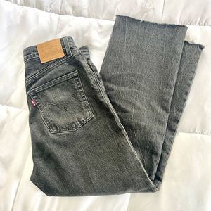 Levi's Women's Charcoal Ankle Jeans